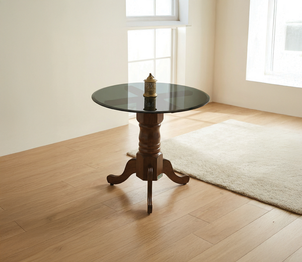 ACE GLASS ROUND COFFEE TABLE